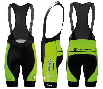 Cuissard de cyclisme unisexe